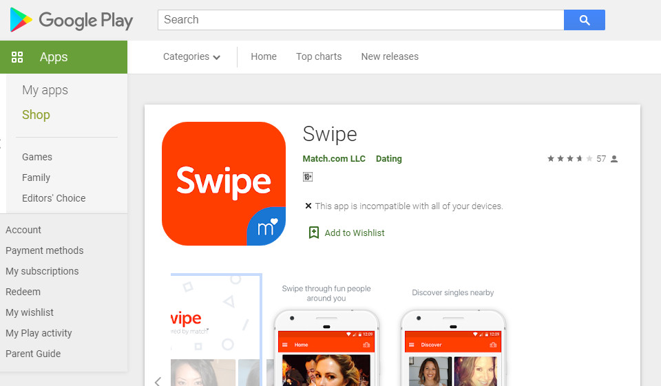 Swipe