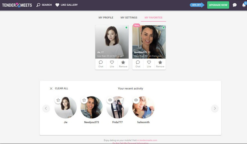 Which People Use Tendermeets?